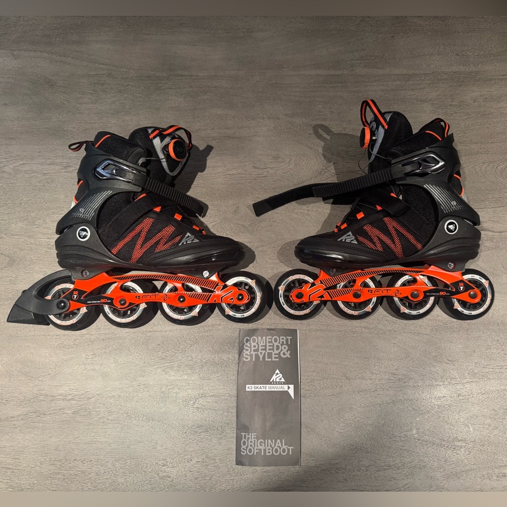 K2 F.I.T. BOA Inline Skate Series, 84 mm. BOA Eazy Lace Free Tech. Pro.